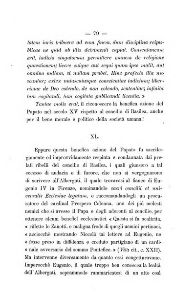 Accademia di religione cattolica dissertazioni lette negli anni 1879-1892