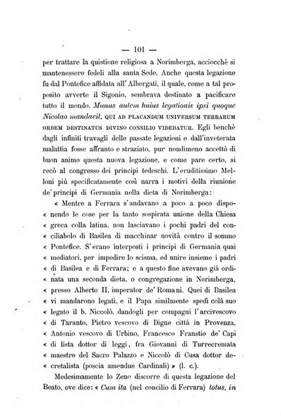 Accademia di religione cattolica dissertazioni lette negli anni 1879-1892