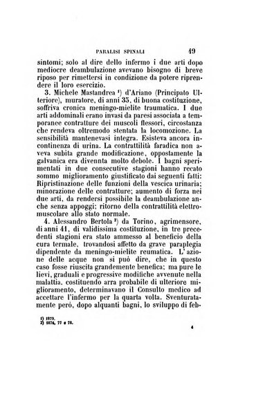 Statistica medico-chirurgica degl'infermi curati con le acque termo-minerali di Gorgitello nell'Ospizio del Pio Monte della Misericordia in Casamicciola nella state dell'anno..