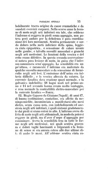 Statistica medico-chirurgica degl'infermi curati con le acque termo-minerali di Gorgitello nell'Ospizio del Pio Monte della Misericordia in Casamicciola nella state dell'anno..