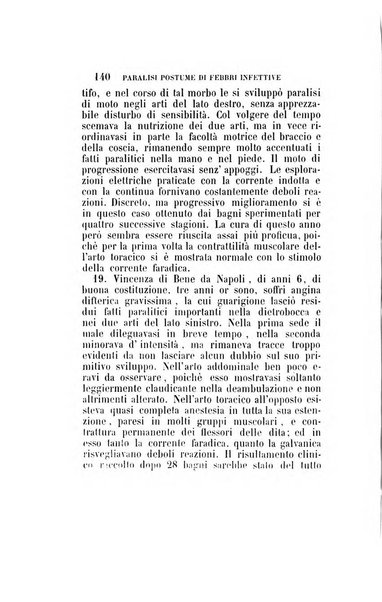 Statistica medico-chirurgica degl'infermi curati con le acque termo-minerali di Gorgitello nell'Ospizio del Pio Monte della Misericordia in Casamicciola nella state dell'anno..