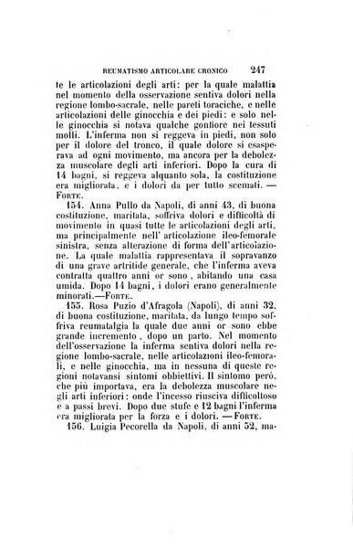 Statistica medico-chirurgica degl'infermi curati con le acque termo-minerali di Gorgitello nell'Ospizio del Pio Monte della Misericordia in Casamicciola nella state dell'anno..