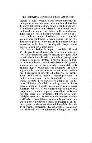 Statistica medico-chirurgica degl'infermi curati con le acque termo-minerali di Gorgitello nell'Ospizio del Pio Monte della Misericordia in Casamicciola nella state dell'anno..