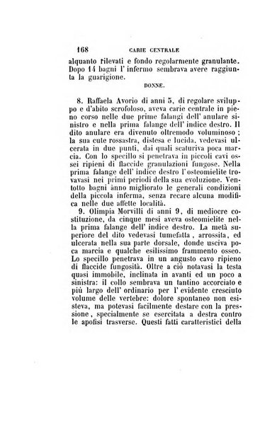 Statistica medico-chirurgica degl'infermi curati con le acque termo-minerali di Gorgitello nell'Ospizio del Pio Monte della Misericordia in Casamicciola nella state dell'anno..