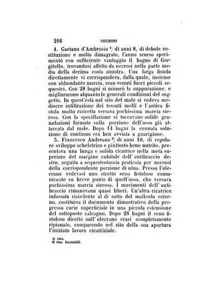 Statistica medico-chirurgica degl'infermi curati con le acque termo-minerali di Gorgitello nell'Ospizio del Pio Monte della Misericordia in Casamicciola nella state dell'anno..