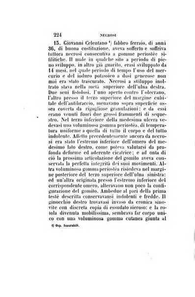 Statistica medico-chirurgica degl'infermi curati con le acque termo-minerali di Gorgitello nell'Ospizio del Pio Monte della Misericordia in Casamicciola nella state dell'anno..