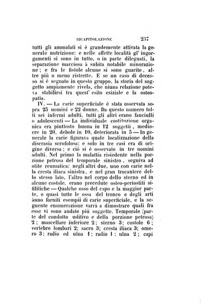 Statistica medico-chirurgica degl'infermi curati con le acque termo-minerali di Gorgitello nell'Ospizio del Pio Monte della Misericordia in Casamicciola nella state dell'anno..