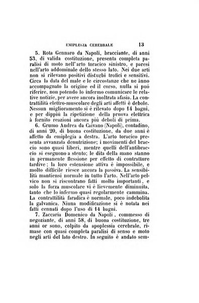 Statistica medico-chirurgica degl'infermi curati con le acque termo-minerali di Gorgitello nell'Ospizio del Pio Monte della Misericordia in Casamicciola nella state dell'anno..