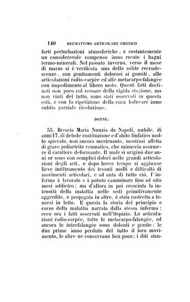 Statistica medico-chirurgica degl'infermi curati con le acque termo-minerali di Gorgitello nell'Ospizio del Pio Monte della Misericordia in Casamicciola nella state dell'anno..