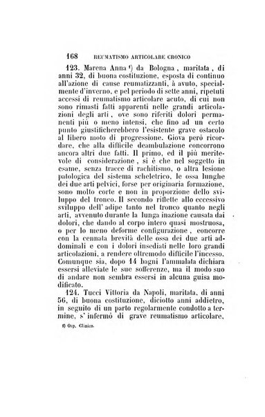 Statistica medico-chirurgica degl'infermi curati con le acque termo-minerali di Gorgitello nell'Ospizio del Pio Monte della Misericordia in Casamicciola nella state dell'anno..