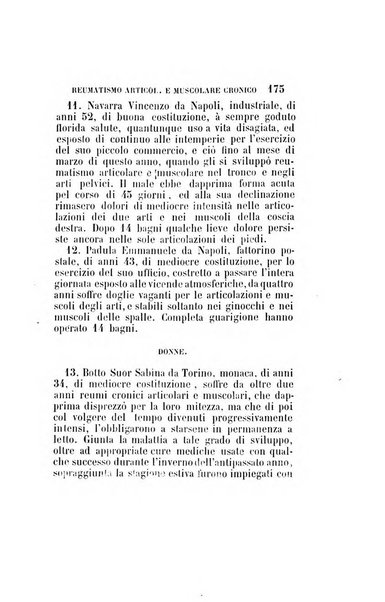 Statistica medico-chirurgica degl'infermi curati con le acque termo-minerali di Gorgitello nell'Ospizio del Pio Monte della Misericordia in Casamicciola nella state dell'anno..