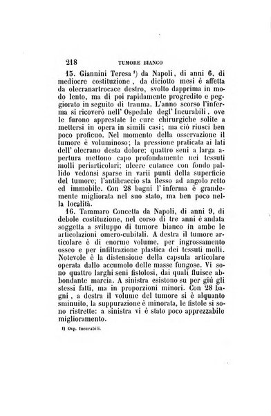 Statistica medico-chirurgica degl'infermi curati con le acque termo-minerali di Gorgitello nell'Ospizio del Pio Monte della Misericordia in Casamicciola nella state dell'anno..