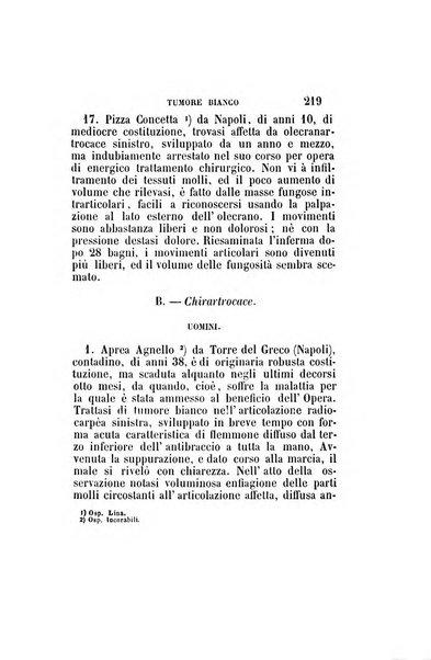 Statistica medico-chirurgica degl'infermi curati con le acque termo-minerali di Gorgitello nell'Ospizio del Pio Monte della Misericordia in Casamicciola nella state dell'anno..