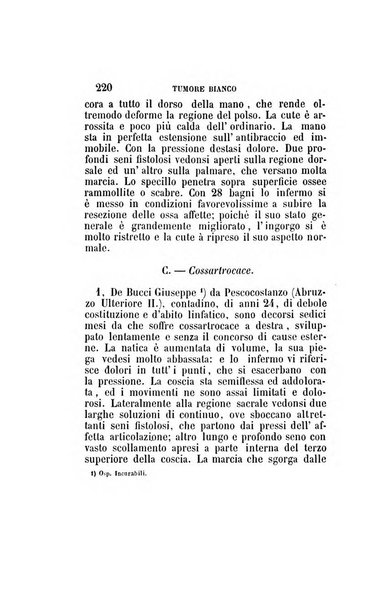 Statistica medico-chirurgica degl'infermi curati con le acque termo-minerali di Gorgitello nell'Ospizio del Pio Monte della Misericordia in Casamicciola nella state dell'anno..