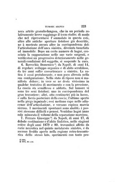 Statistica medico-chirurgica degl'infermi curati con le acque termo-minerali di Gorgitello nell'Ospizio del Pio Monte della Misericordia in Casamicciola nella state dell'anno..