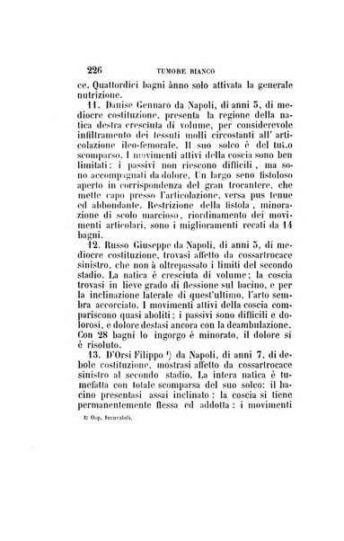 Statistica medico-chirurgica degl'infermi curati con le acque termo-minerali di Gorgitello nell'Ospizio del Pio Monte della Misericordia in Casamicciola nella state dell'anno..