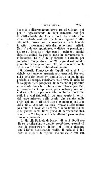 Statistica medico-chirurgica degl'infermi curati con le acque termo-minerali di Gorgitello nell'Ospizio del Pio Monte della Misericordia in Casamicciola nella state dell'anno..