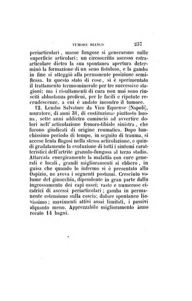 Statistica medico-chirurgica degl'infermi curati con le acque termo-minerali di Gorgitello nell'Ospizio del Pio Monte della Misericordia in Casamicciola nella state dell'anno..