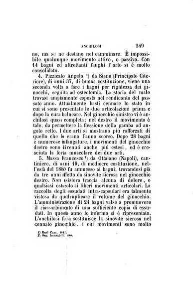 Statistica medico-chirurgica degl'infermi curati con le acque termo-minerali di Gorgitello nell'Ospizio del Pio Monte della Misericordia in Casamicciola nella state dell'anno..