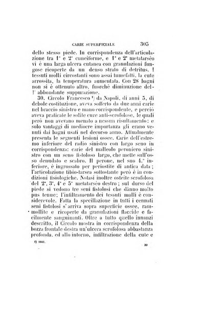 Statistica medico-chirurgica degl'infermi curati con le acque termo-minerali di Gorgitello nell'Ospizio del Pio Monte della Misericordia in Casamicciola nella state dell'anno..