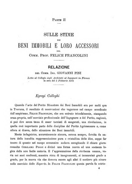 Atti del Collegio Toscano degli ingegneri ed architetti in Firenze, anni..