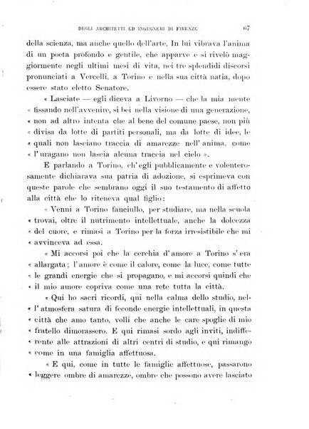 Atti del Collegio Toscano degli ingegneri ed architetti in Firenze, anni..