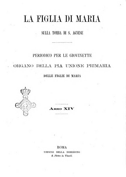 La figlia di Maria sulla tomba di S. Agnese