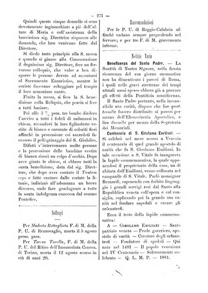 La figlia di Maria sulla tomba di S. Agnese