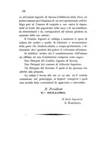 Bollettino del Comizio agrario del circondario di Savona