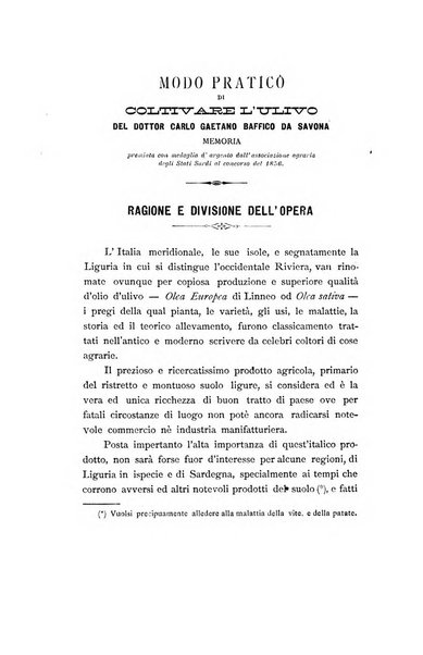 Bollettino del Comizio agrario del circondario di Savona