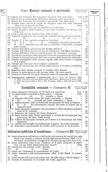 Il calendario amministrativo