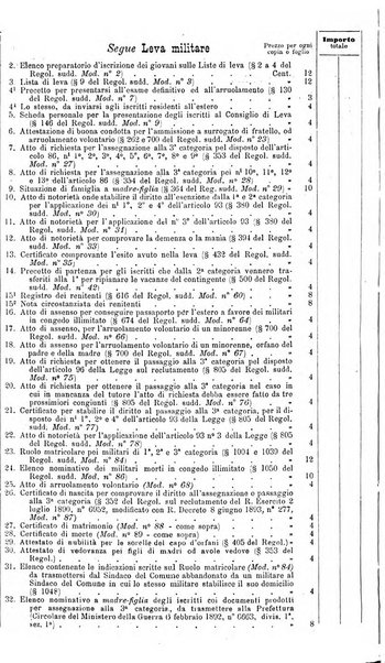 Il calendario amministrativo