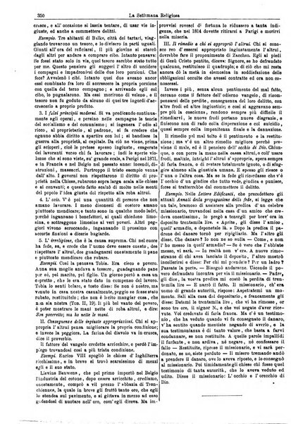 La settimana religiosa periodico religioso di Genova