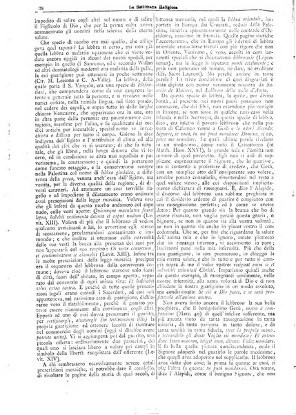 La settimana religiosa periodico religioso di Genova