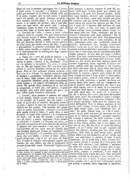 La settimana religiosa periodico religioso di Genova