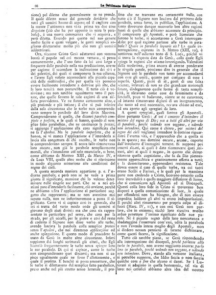 La settimana religiosa periodico religioso di Genova