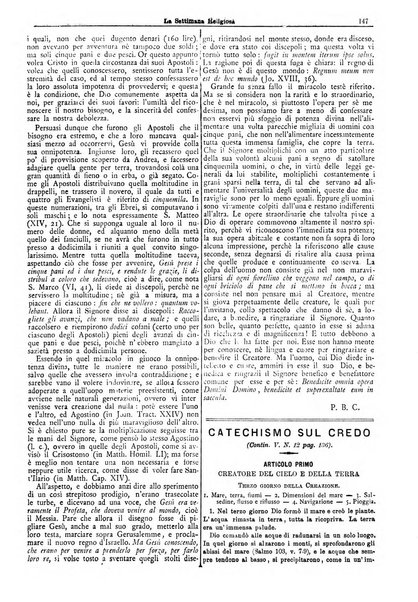 La settimana religiosa periodico religioso di Genova