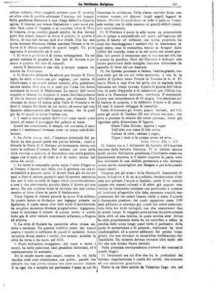 La settimana religiosa periodico religioso di Genova