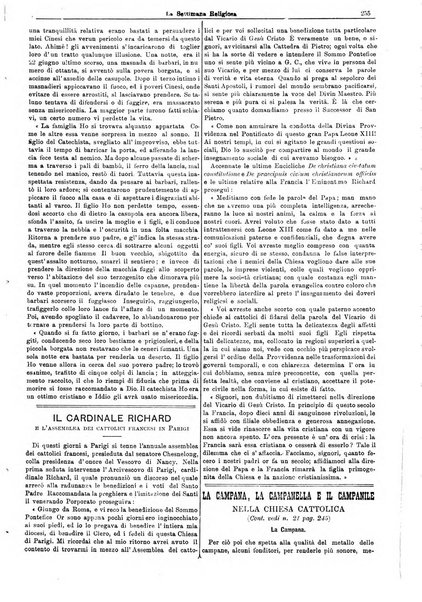 La settimana religiosa periodico religioso di Genova