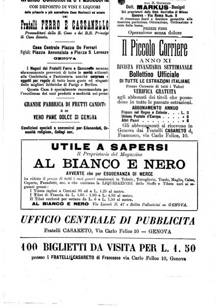 La settimana religiosa periodico religioso di Genova