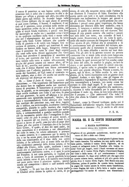 La settimana religiosa periodico religioso di Genova