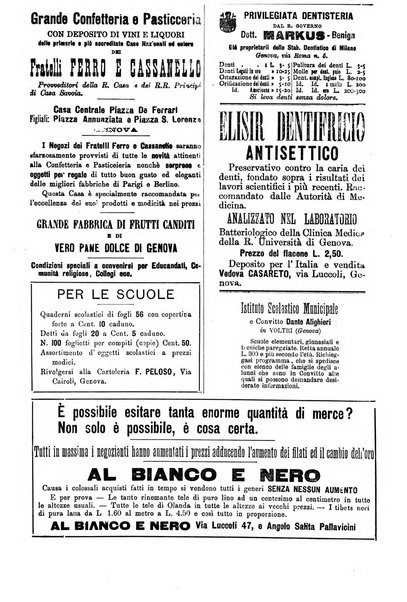 La settimana religiosa periodico religioso di Genova