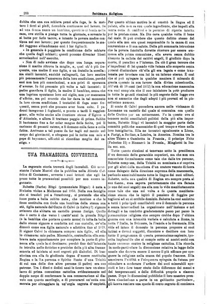 La settimana religiosa periodico religioso di Genova