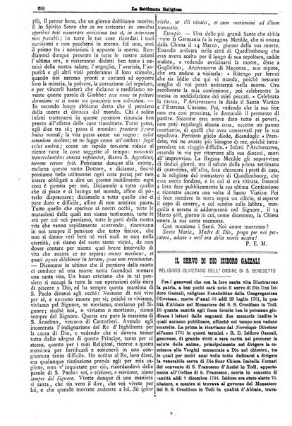 La settimana religiosa periodico religioso di Genova