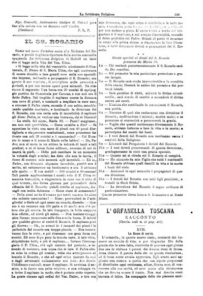 La settimana religiosa periodico religioso di Genova