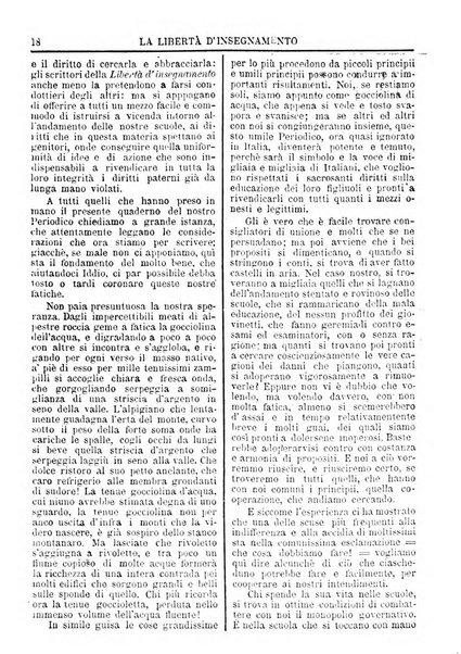 La libertà d'insegnamento periodico settimanale educativo didattico