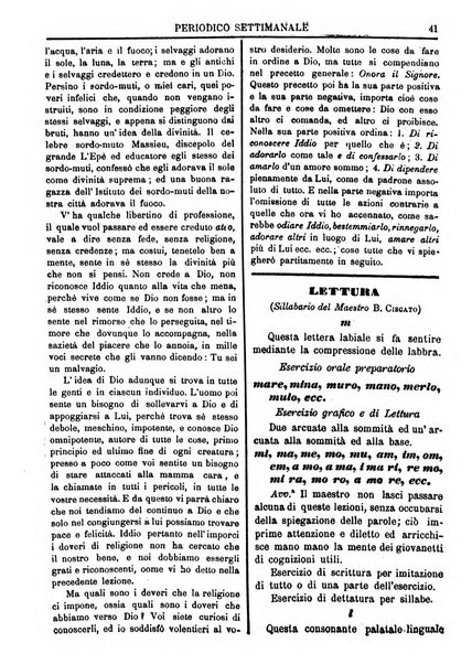 La libertà d'insegnamento periodico settimanale educativo didattico