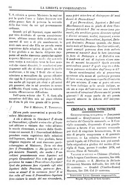 La libertà d'insegnamento periodico settimanale educativo didattico