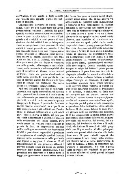 La libertà d'insegnamento periodico settimanale educativo didattico