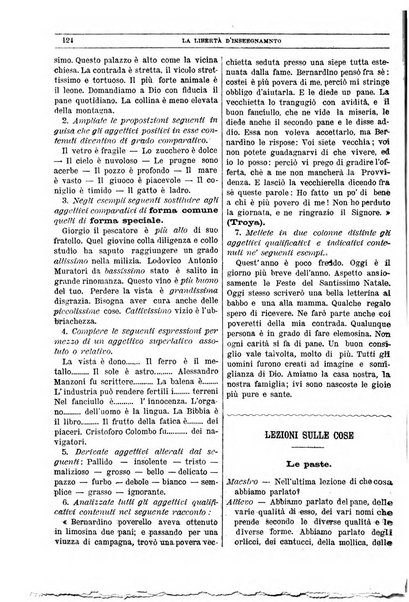 La libertà d'insegnamento periodico settimanale educativo didattico